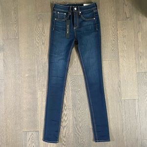 Rag and Bone high rise skinny tech jean